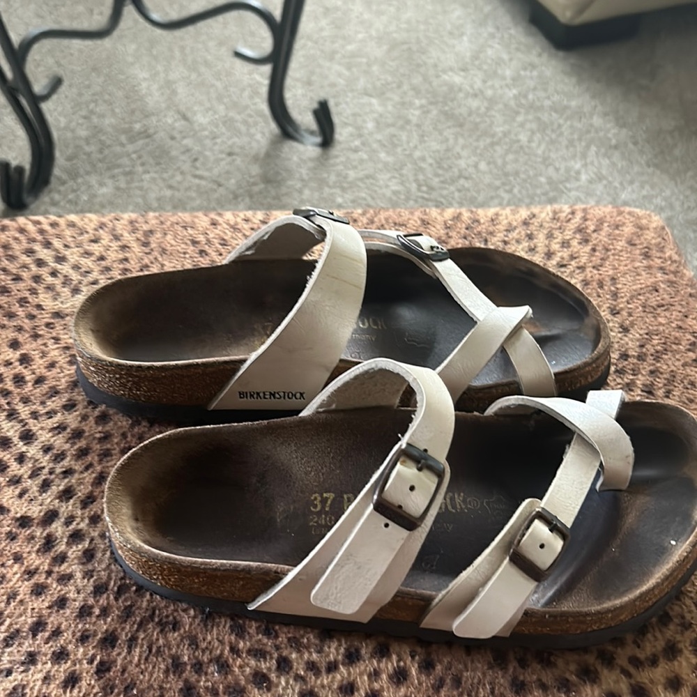 Birkenstock tan sandals